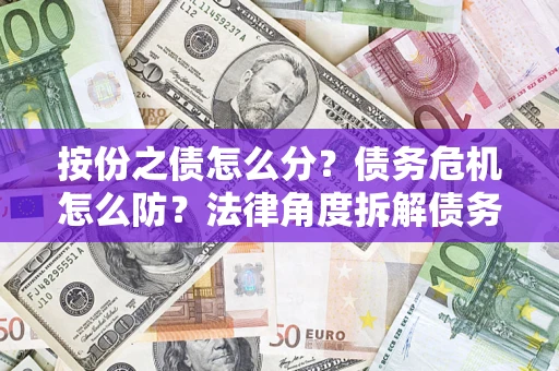 北京按份之债怎么分？债务危机怎么防？法律角度拆解债务分配与风险自保指南