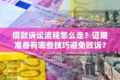 北京借款诉讼流程怎么走？证据准备有哪些技巧避免败诉？