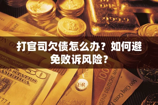 北京打官司欠债怎么办？如何避免败诉风险？