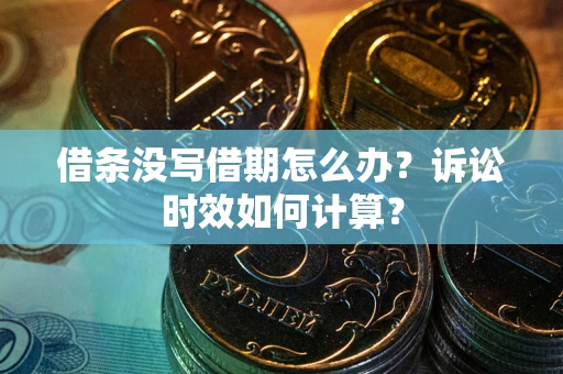 北京借条没写借期怎么办？诉讼时效如何计算？